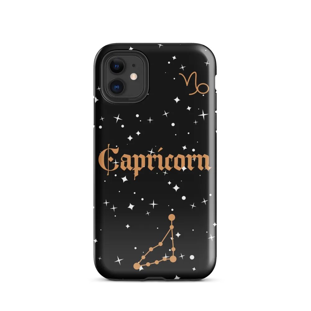 Capricorn Constellation iPhone® Tough Case product image (47)
