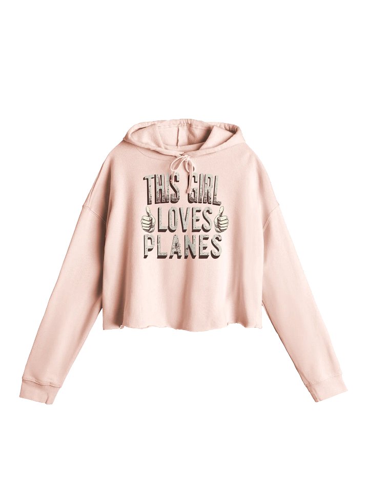 Women's Lightweight Hoodie: This girl loves planes product image (9)