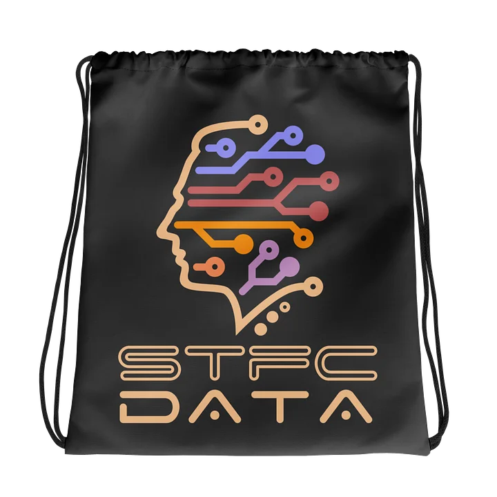 Drawstring Bag | STFC Data Logo product image (1)
