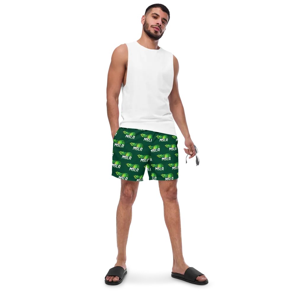 MSLA Green Swim Trunks product image (7)