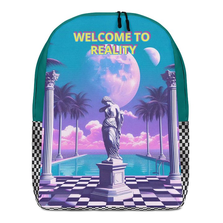Welcome to reality backpack product image (1)