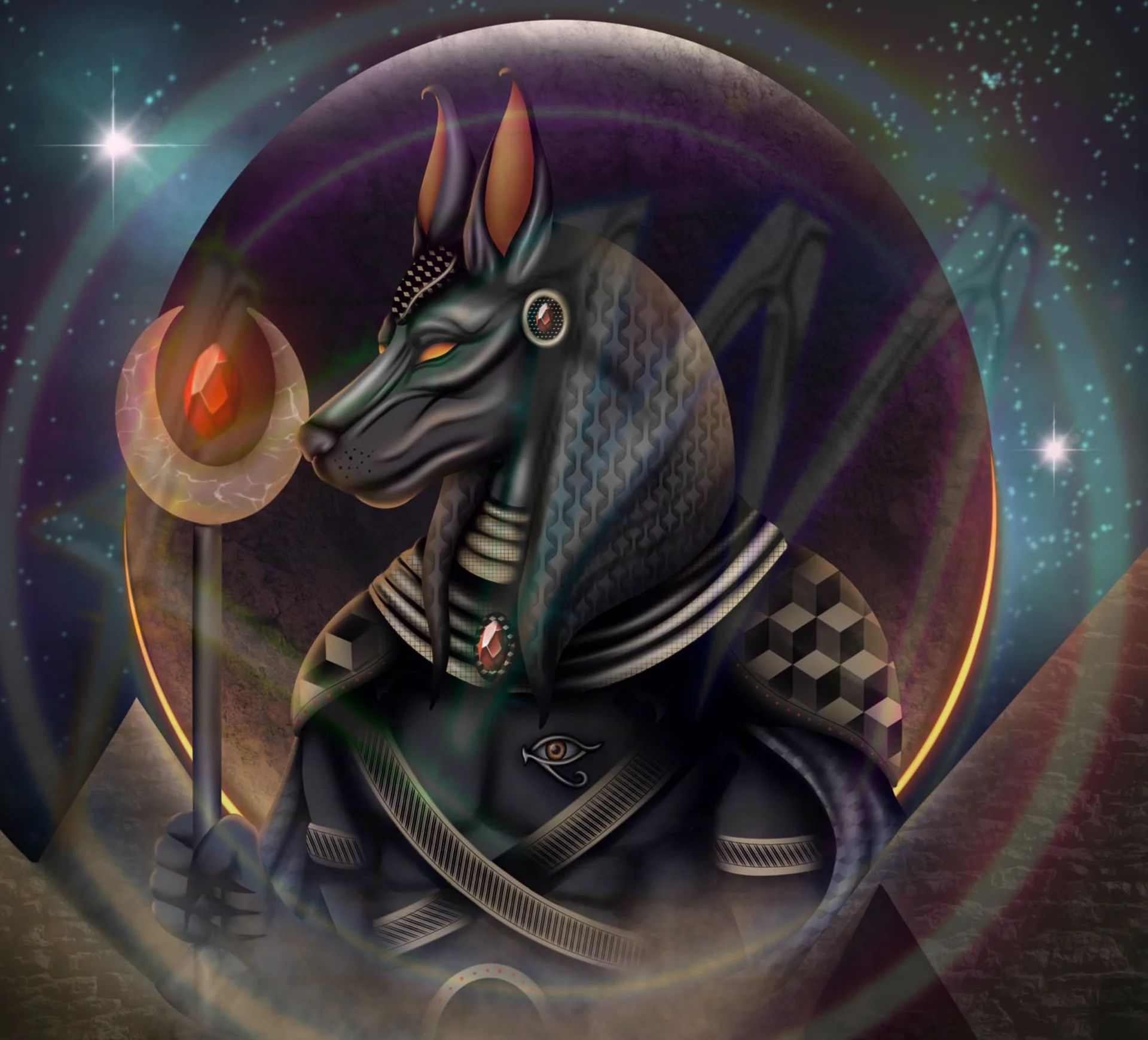 Rise of Anubis Digital Print product image (3)