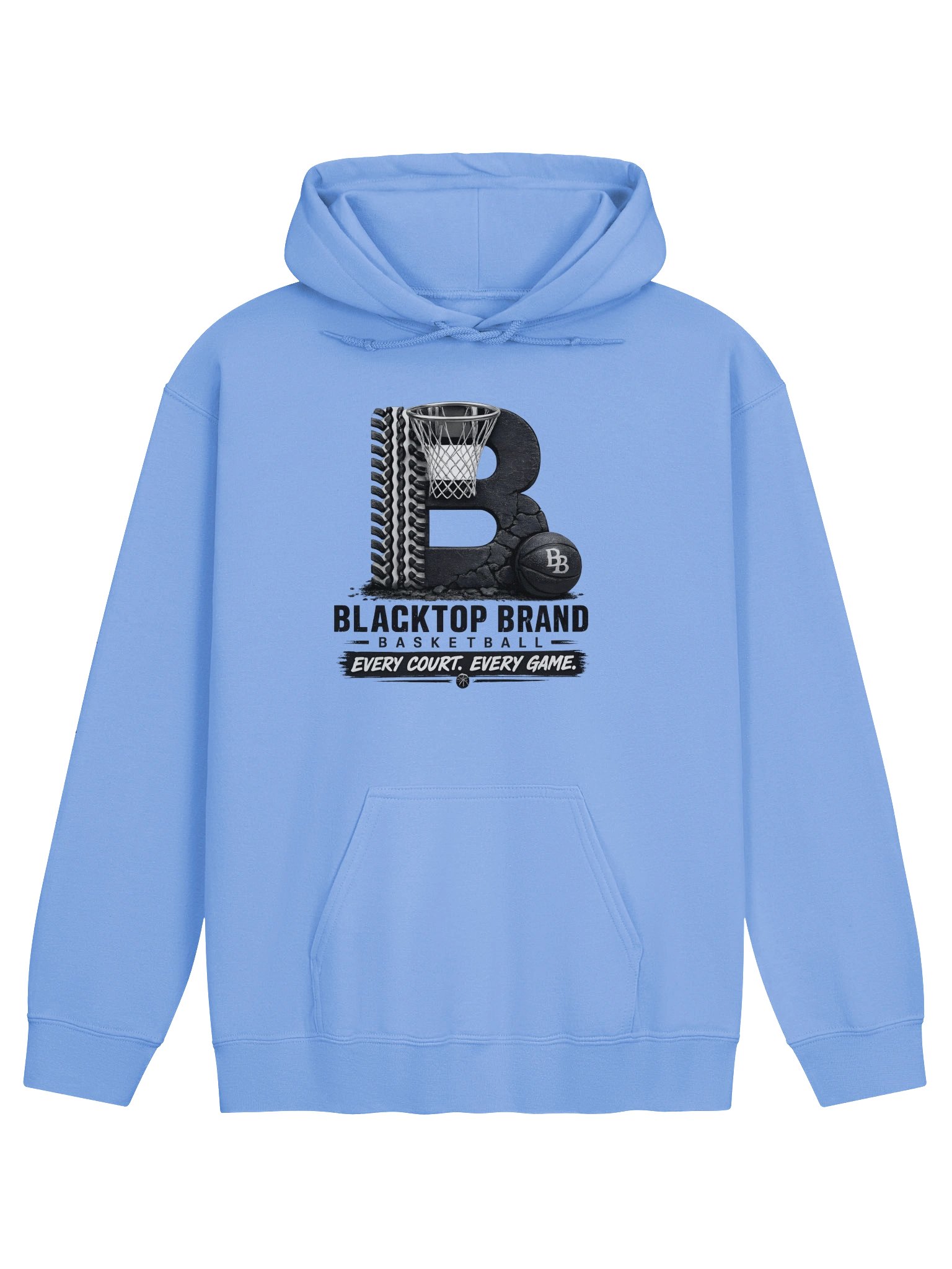 Blacktop Brand Basketball Hoodie product image (1)