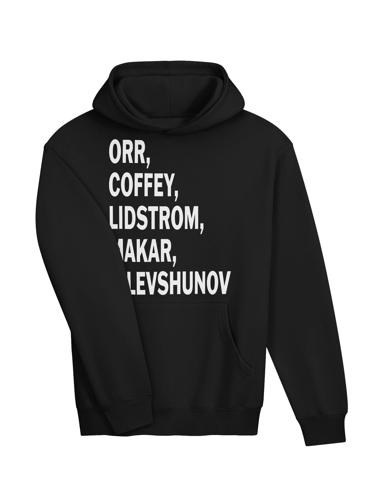 Orr, Coffey, Lidstrom, Makar, & Levshunov Hoodie product image (3)