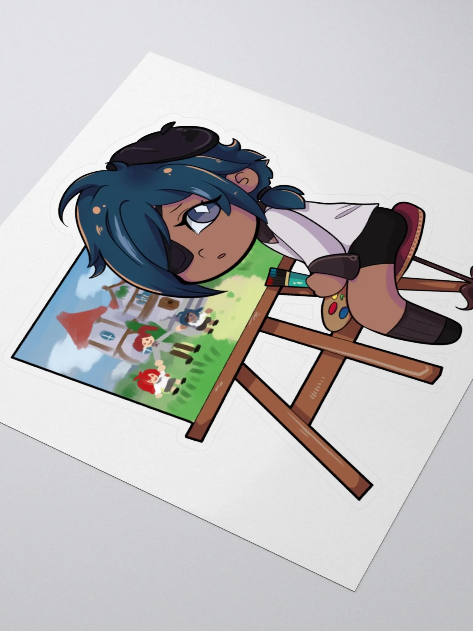 Painter Baby Kaeya Sticker (Genshin Impact) product image (3)