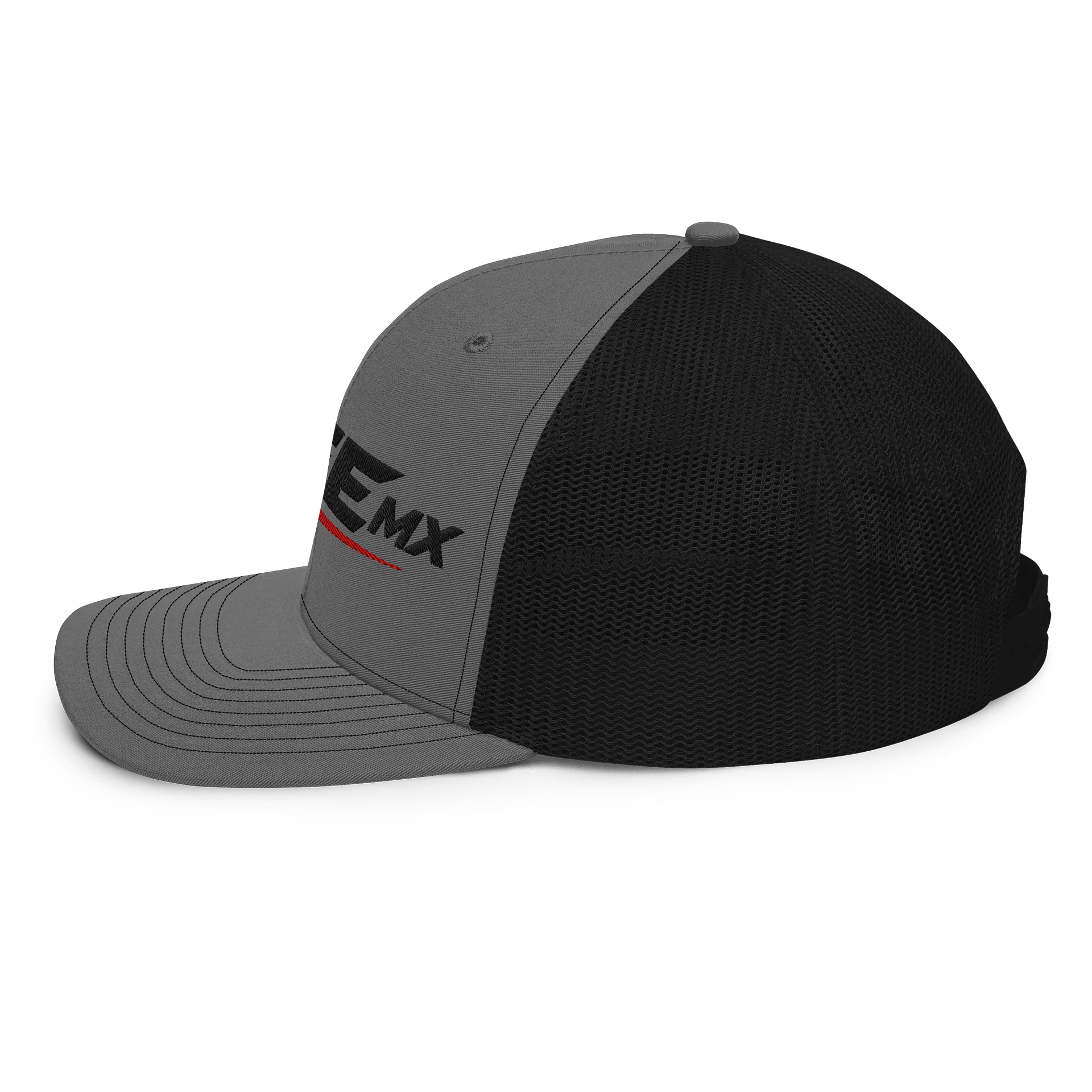 FifeMX Stitch Trucker Hat – Black Logo product image (9)