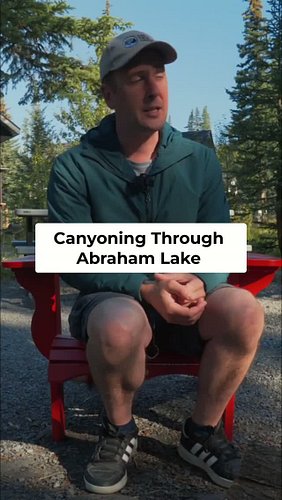 Canyoning in Abraham Lake country is next-level: cold glacial water, tight canyon walls, hidden waterfalls, and a guide-led r...