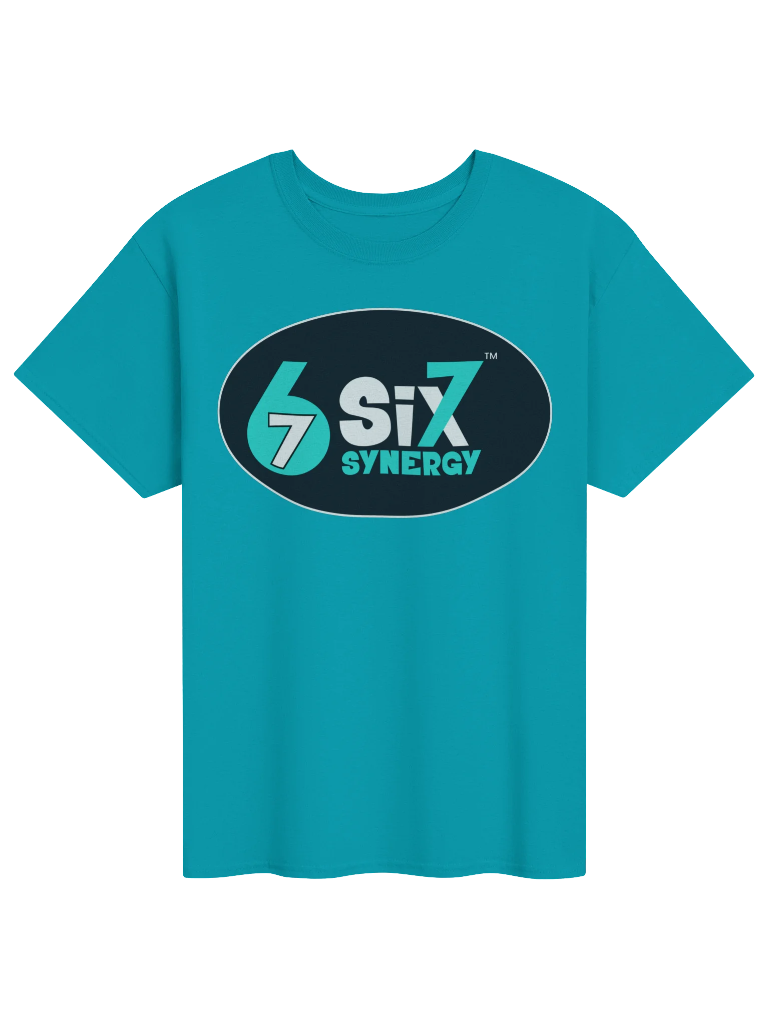Adult T-Shirt - Tropical Blue, Main Logo product image (1)