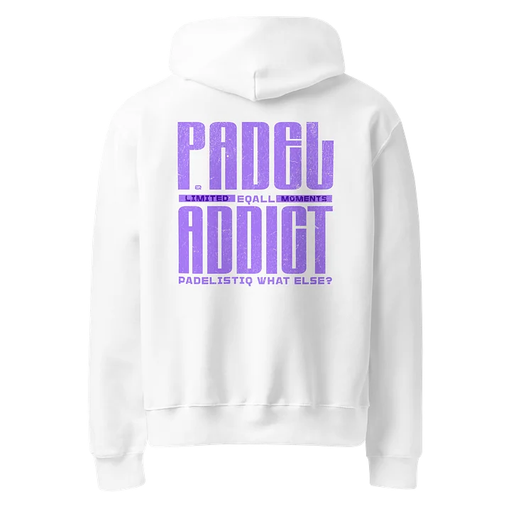 PADELISTIQ Addict Bella Butterfly Champ Hoodie R3CVR.i by EQALL® Essentials_Purple product image (5)