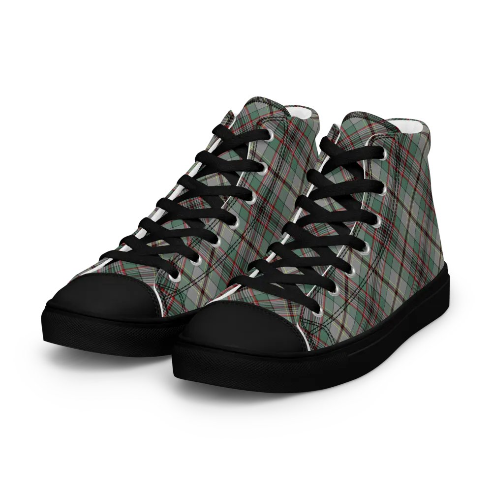 Craig Tartan Men's High Top Shoes product image (2)