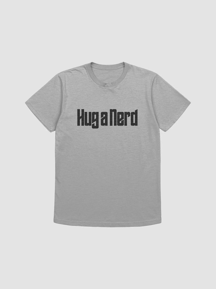 Hug a Nerd T Black print product image (4)