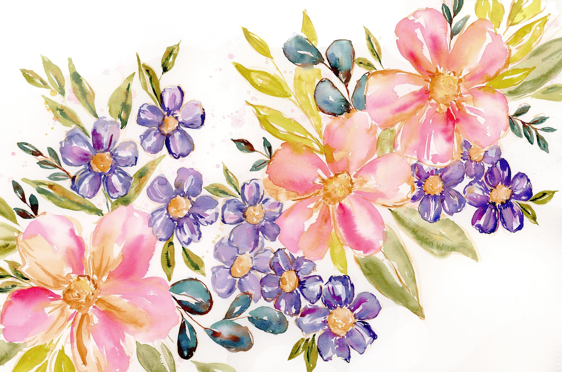 Magnetic Phone Case - Dancing Blooms product image (4)