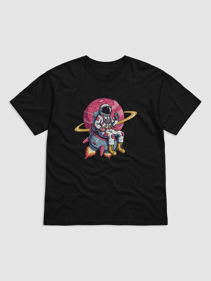 Cosmic Chill Astronaut T-Shirt – Laid-Back Vibes, Lightyears Ahead product image (1)