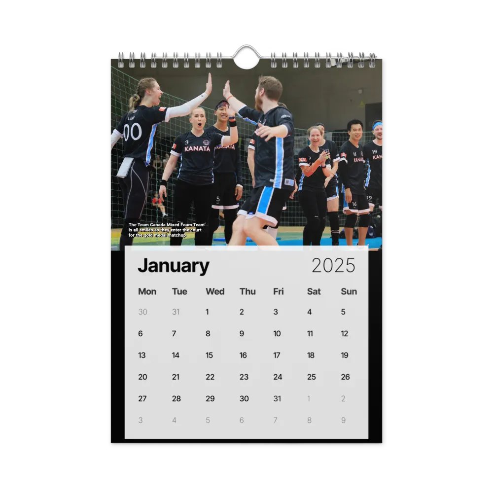 Team Canada Gold 2025 Calendar product image (6)