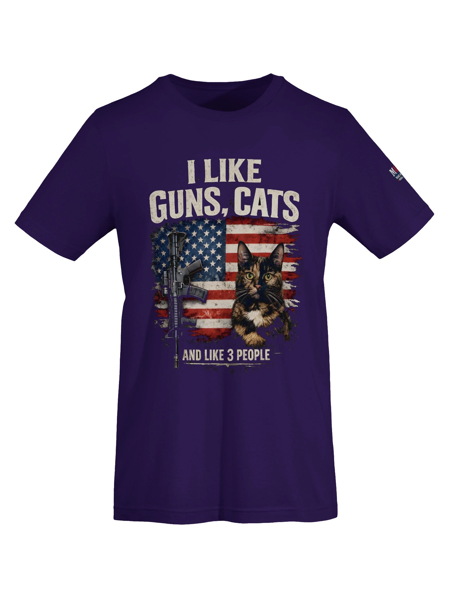 I Like Guns, Cats and Like 3 People front design product image (60)