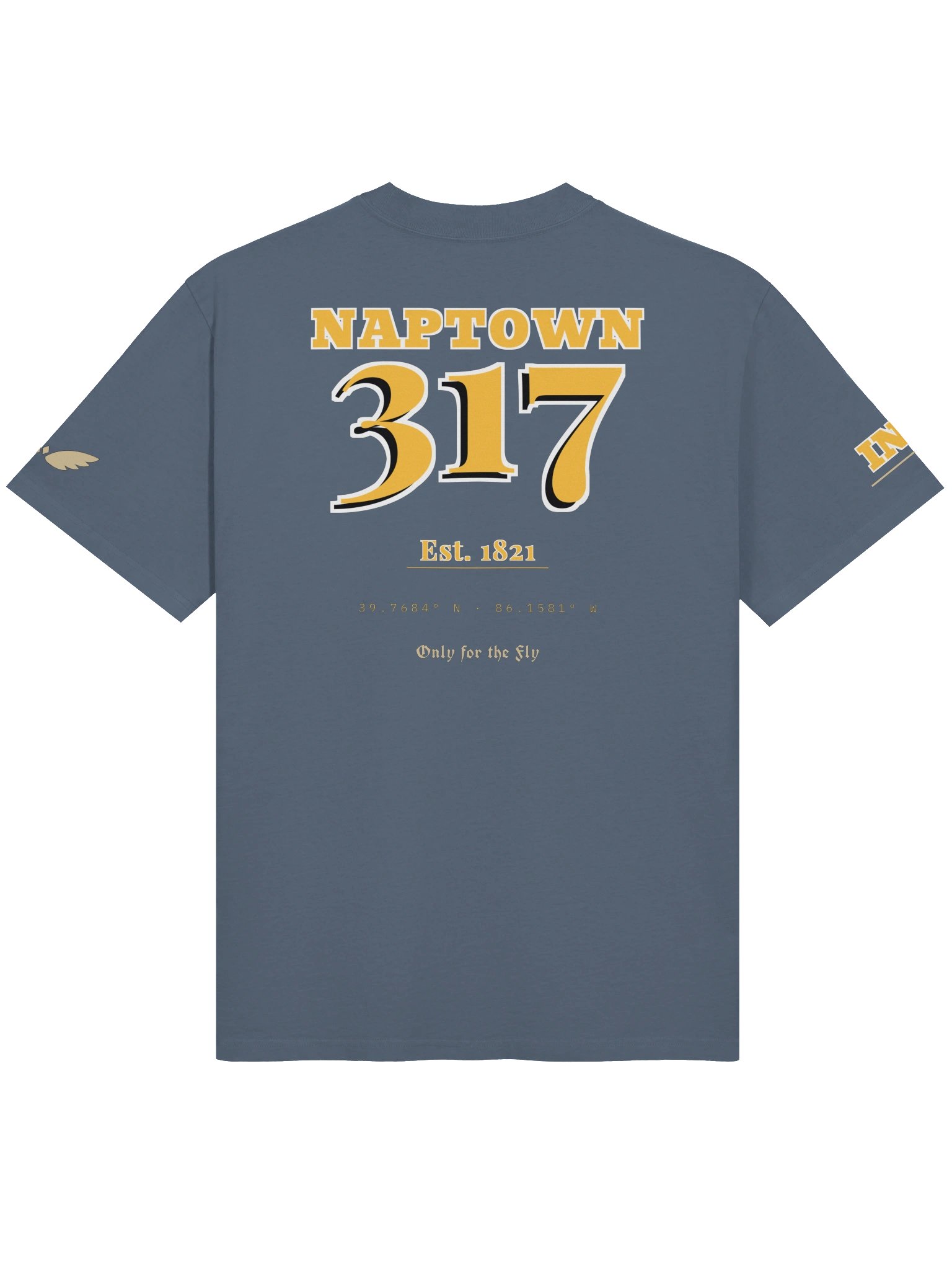 INDY · FADED TEE· NAVY BLUE product image (2)
