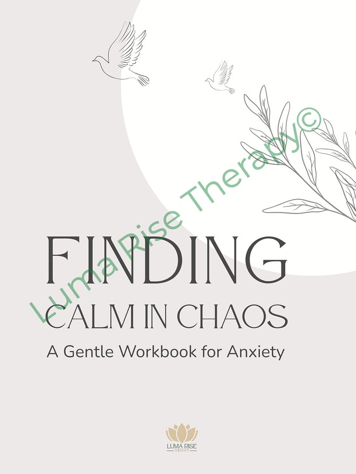 Finding Calm in Chaos: Guided Anxiety Workbook for Adults product image (2)