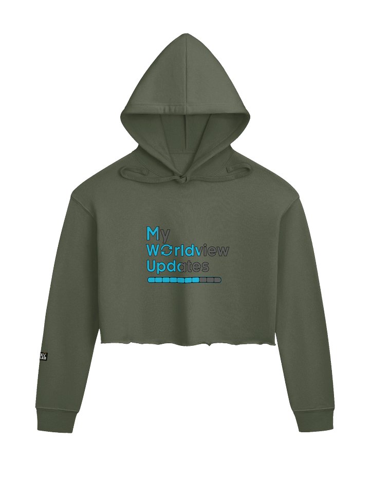 My Worldview Updates - Fleece Crop Hoodie product image (5)
