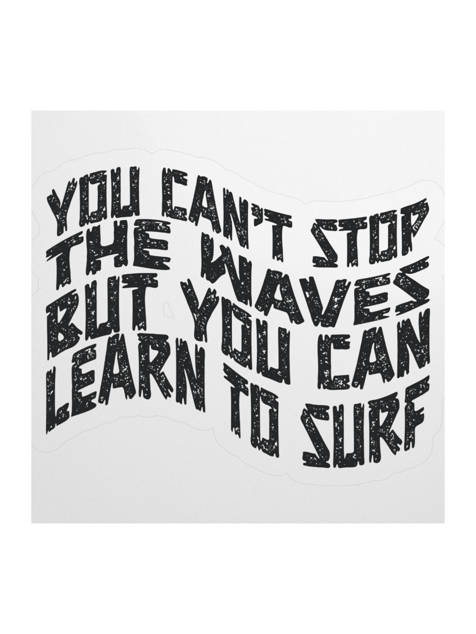 Can't Stop the Waves Kiss Cut Stickers product image (2)