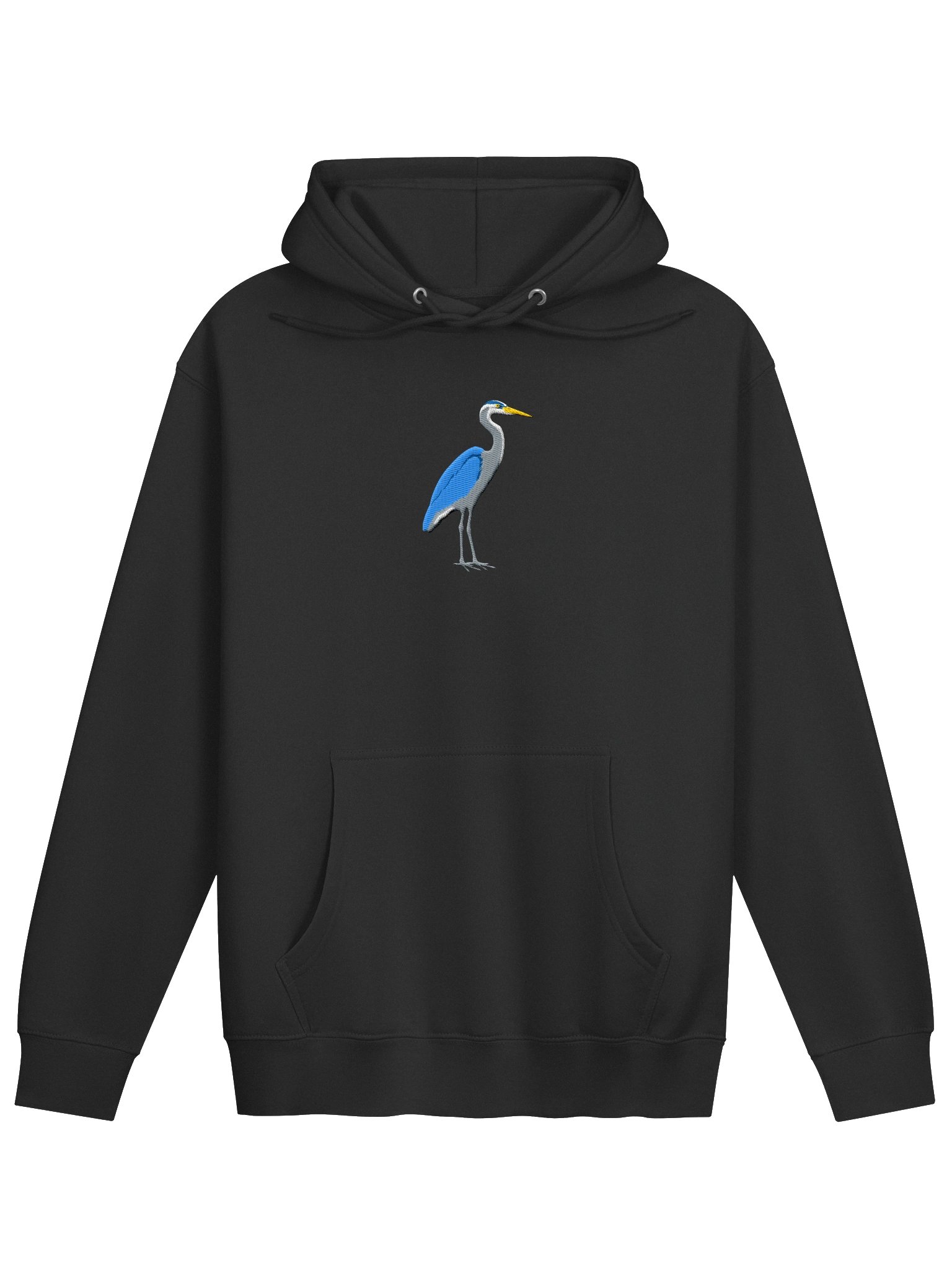 Great Blue Heron Embroidered Hoodie product image (1)