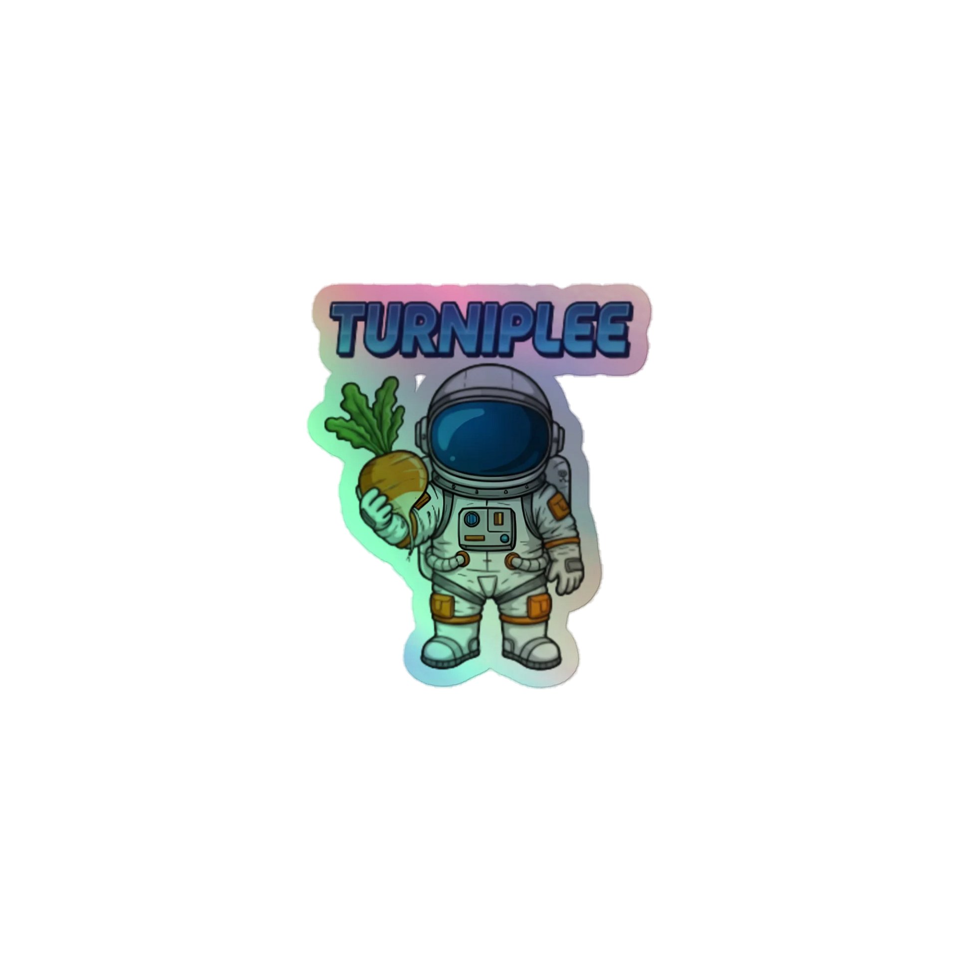 AstroTurnip Holo Sticker product image (1)
