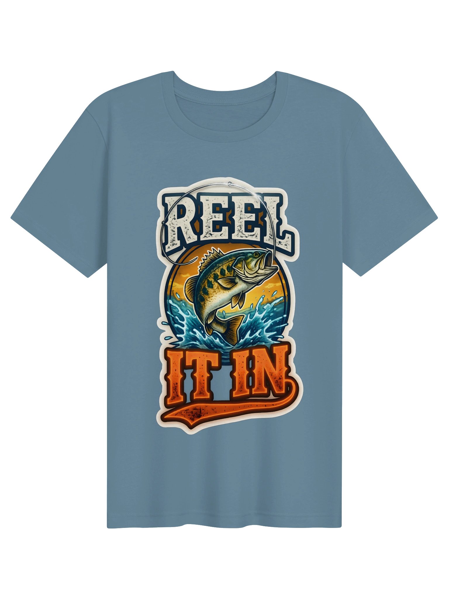 Reel It In Fishing Graphic Tee product image (3)