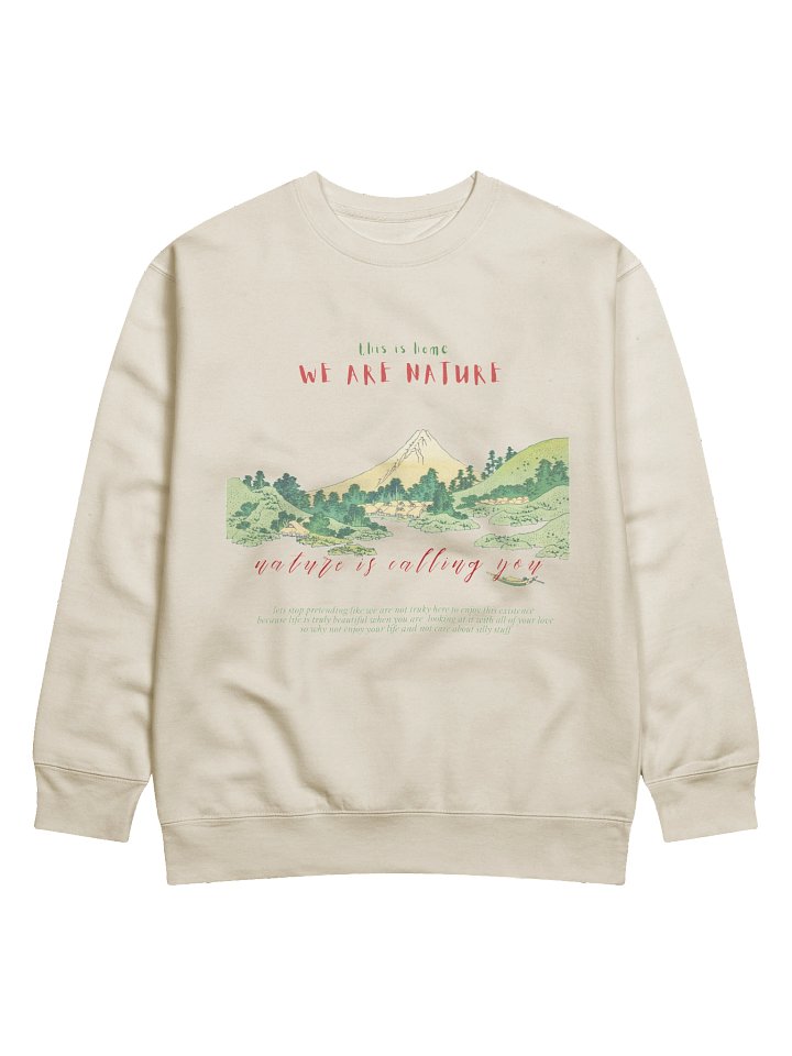 we are nature premium sweatshirt product image (1)