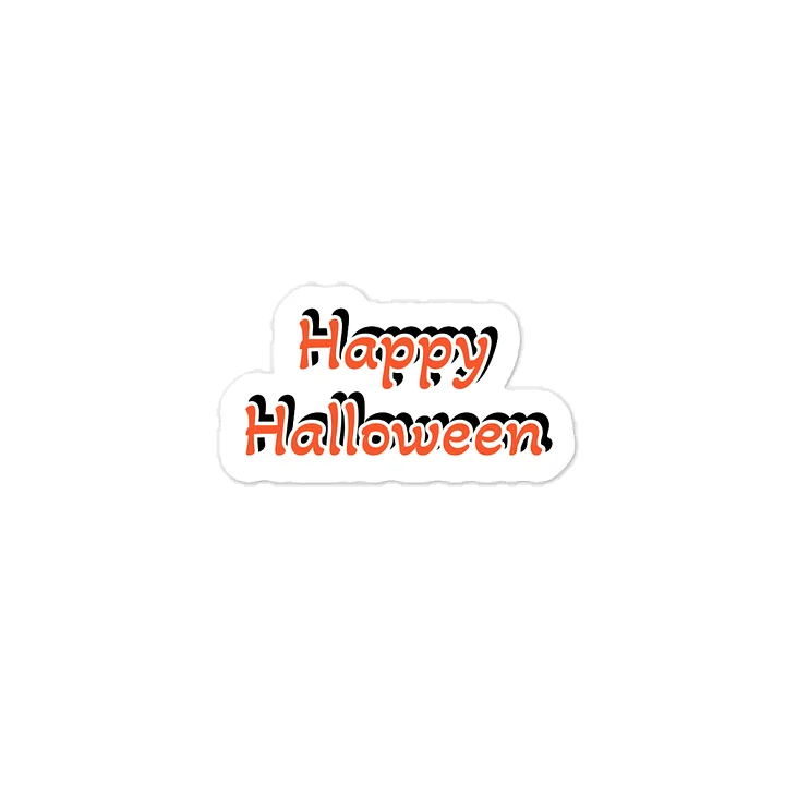Happy Halloween Sticker product image (1)