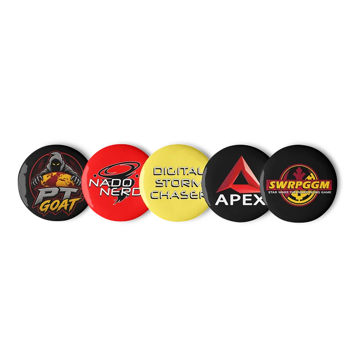 PT Goat Stream Buttons product image (1)