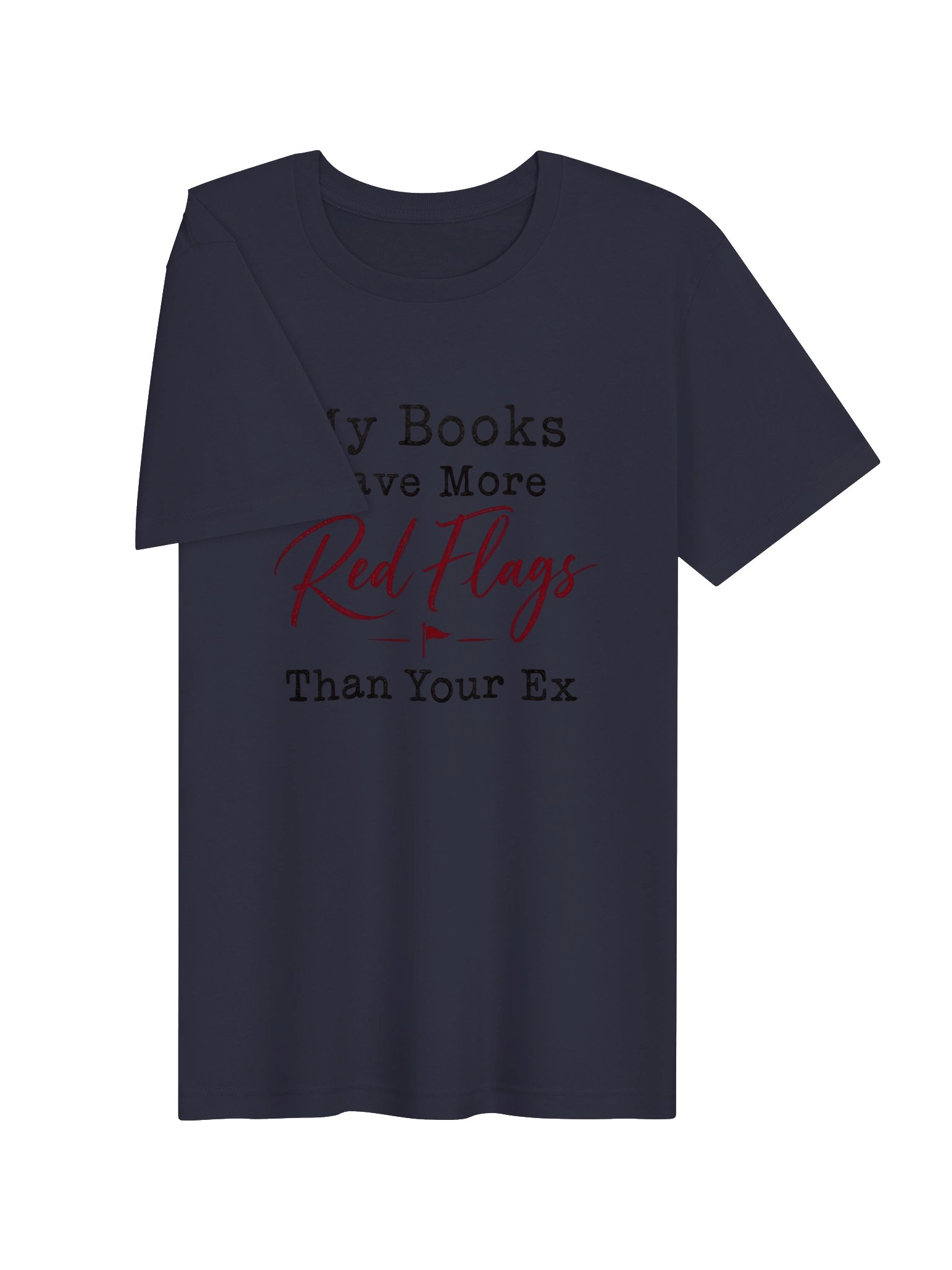 My Books Have More Red Flags - Unisex Canvas T-Shirt product image (87)