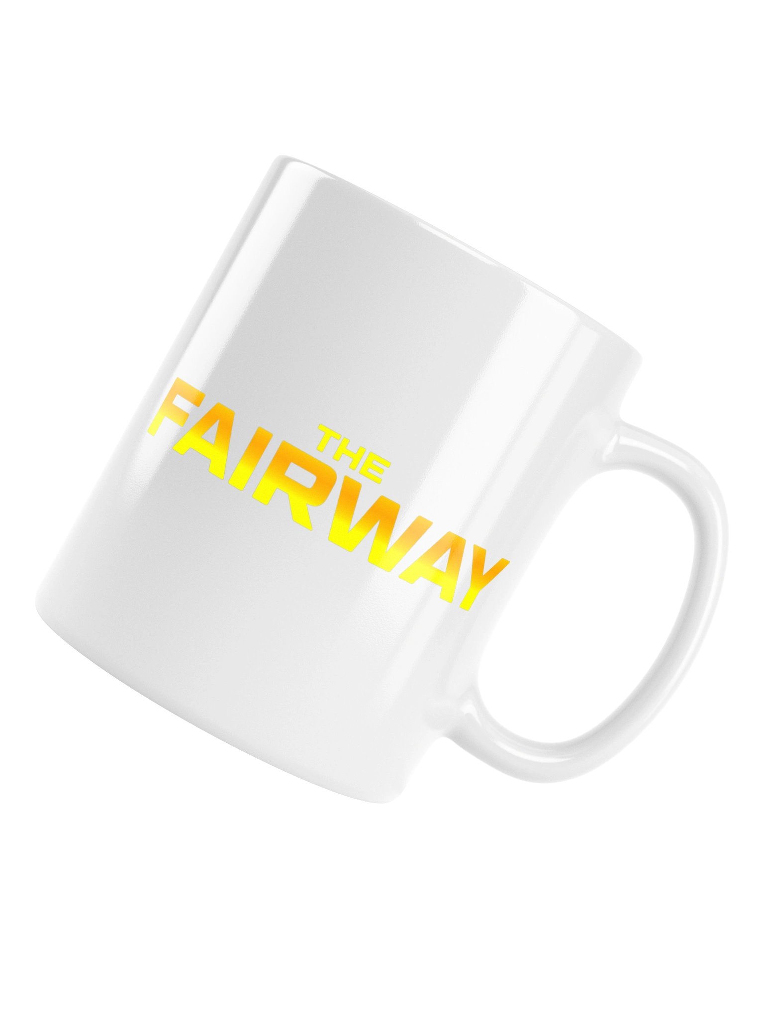 Down the Middle White Mug product image (6)