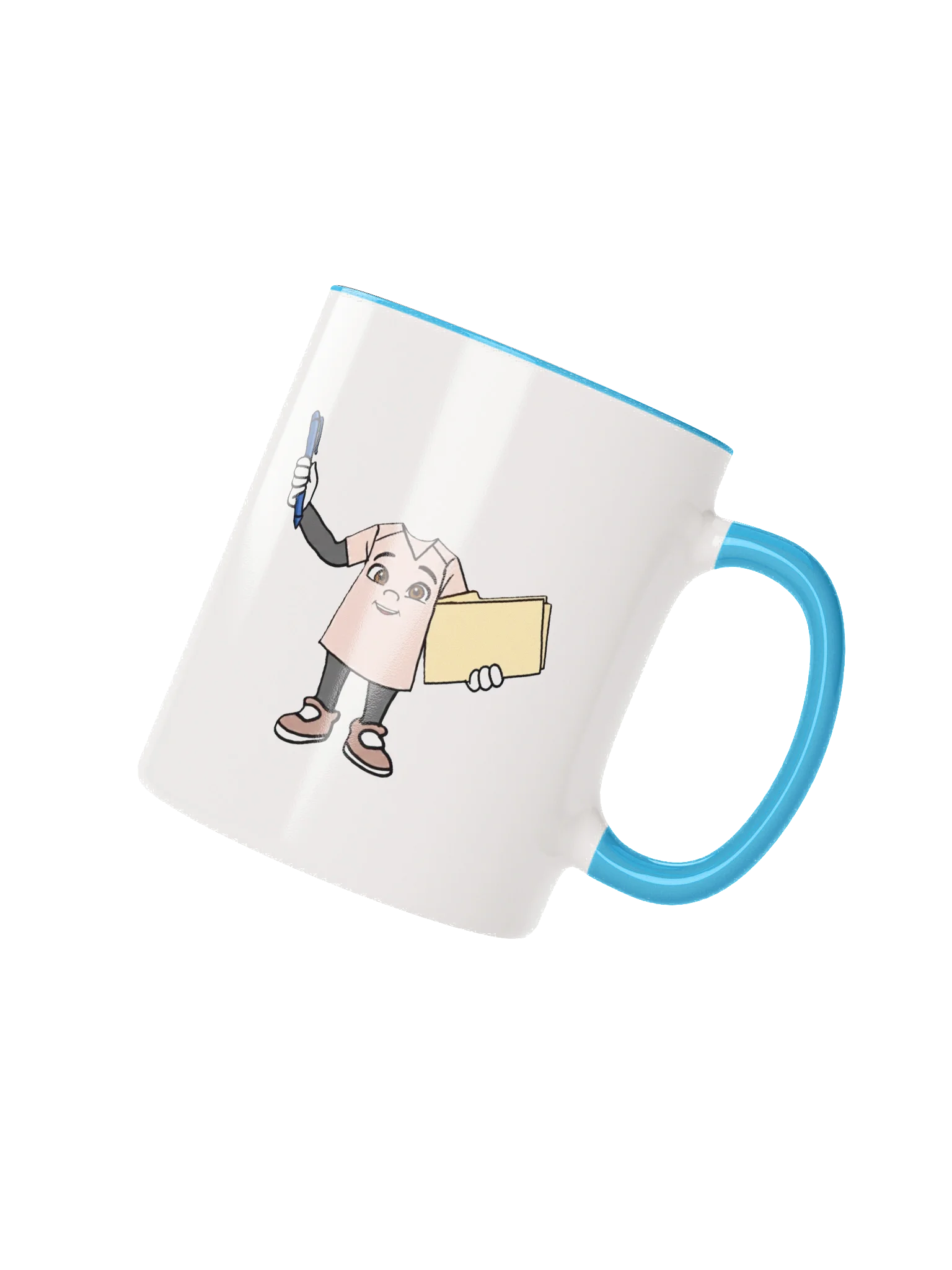 Clara Chartcheck Ceramic Mug product image (2)