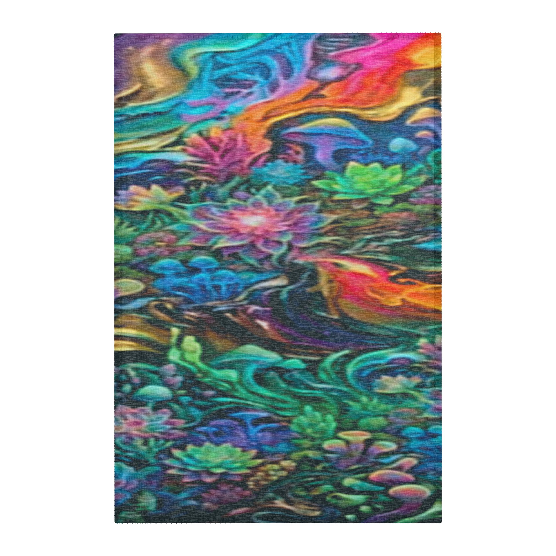 Bioluminescent Cradle - Celestial Chaos Rug product image (1)