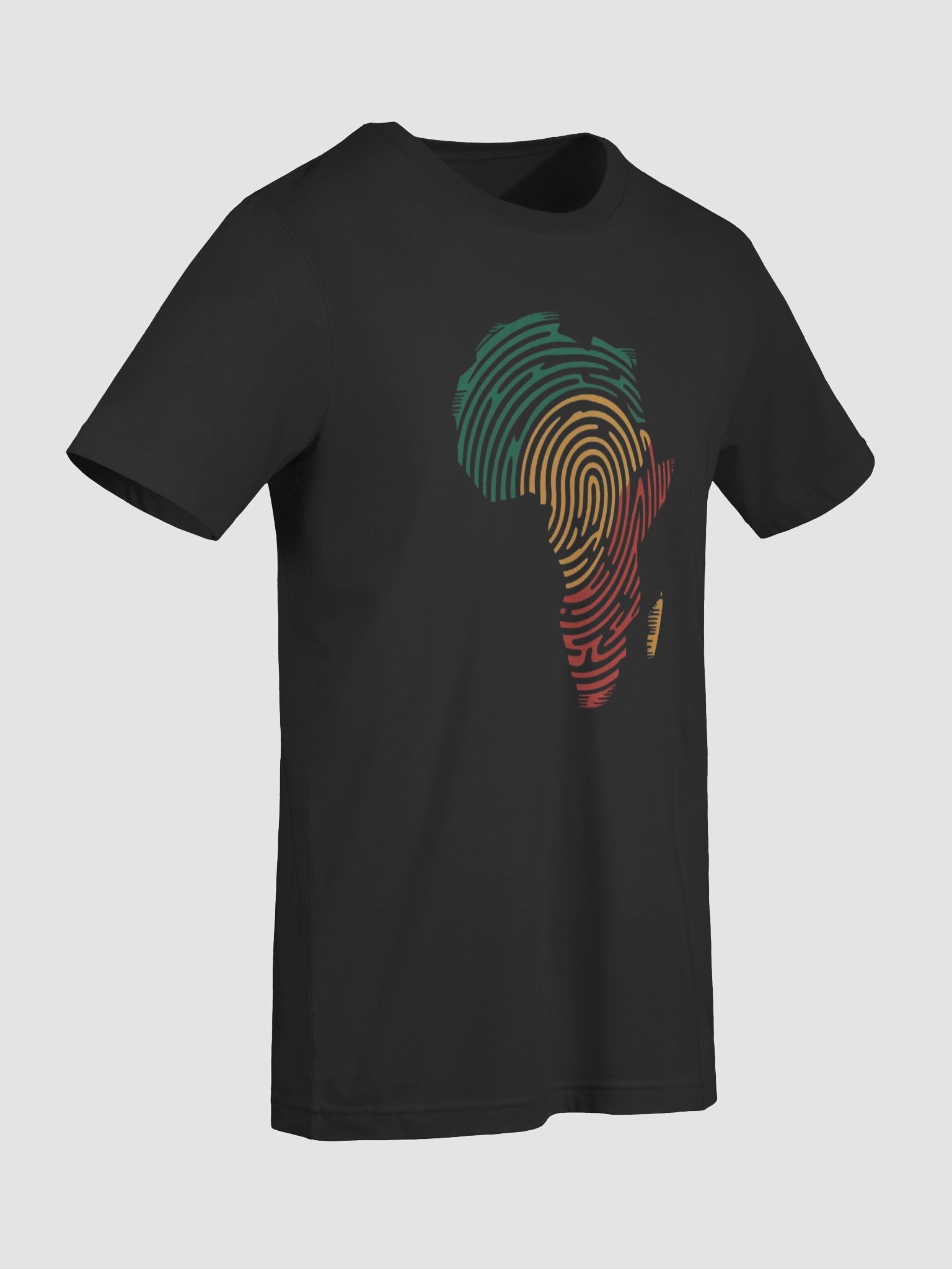 Africa Map African DNA Fingerprint Pan Africa Traore Supersoft T-shirt product image (95)