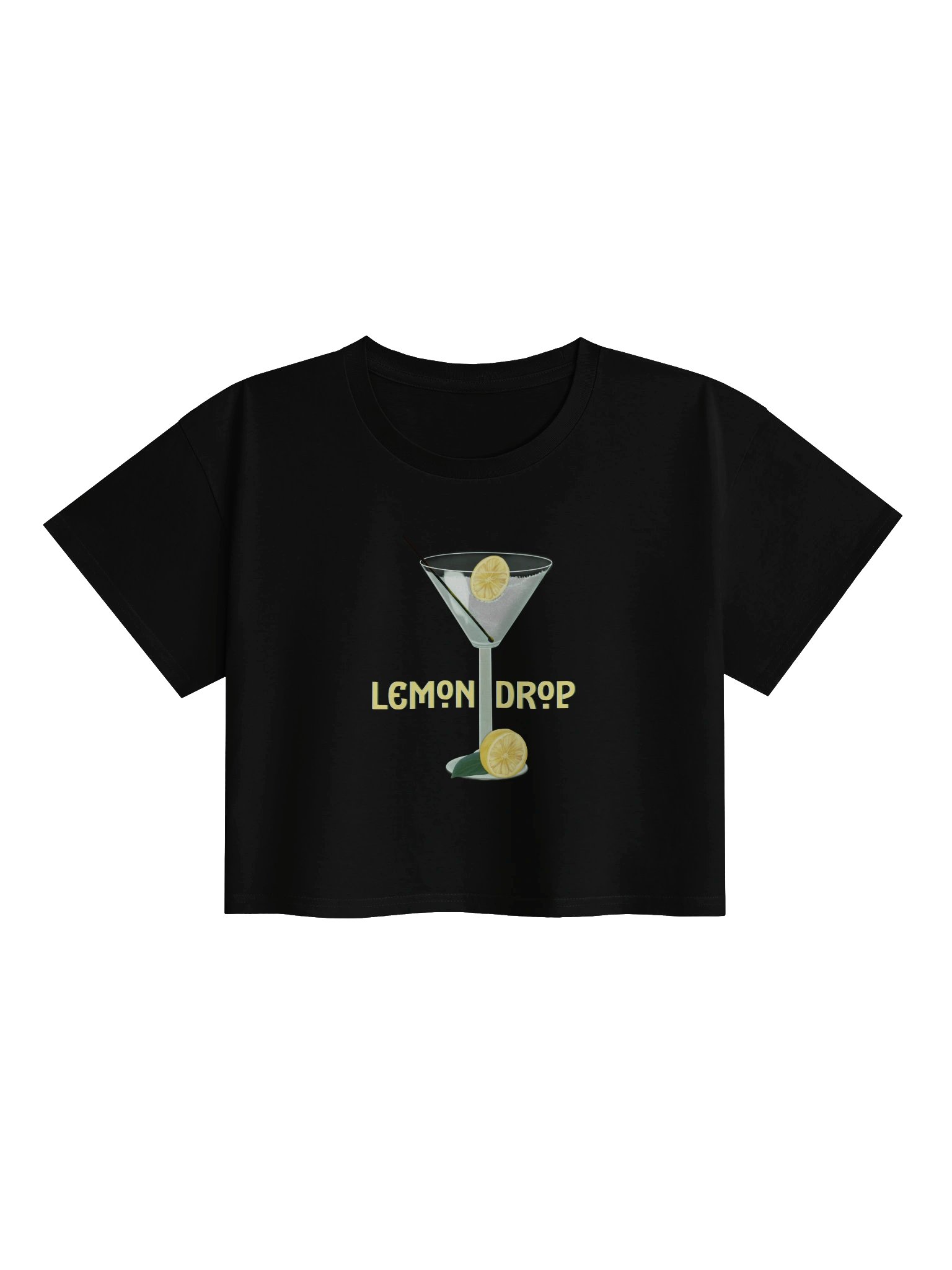 Lemon Drop – Premium Crop Top product image (2)