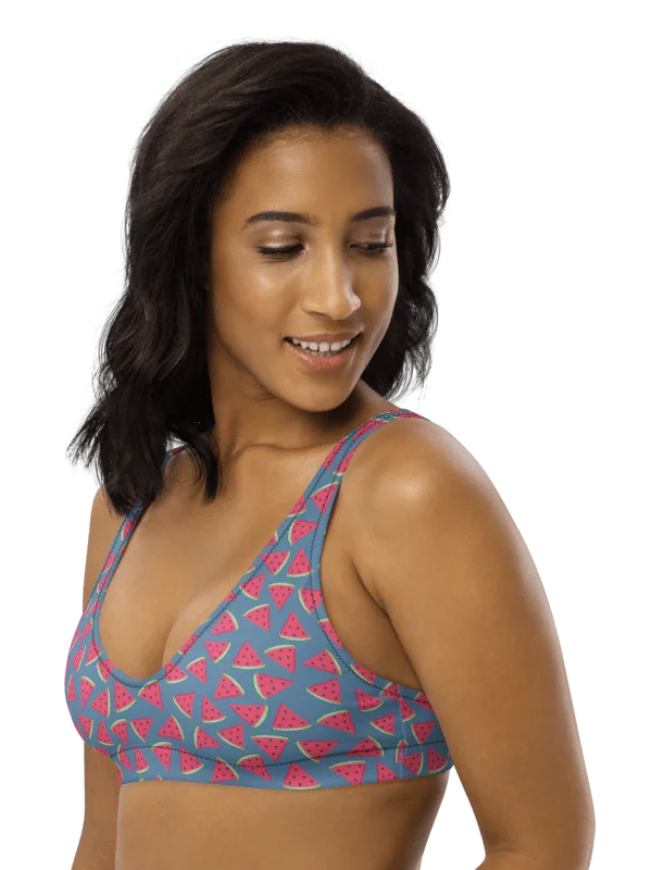 Watermelon Patterns Bikini Top product image (1)