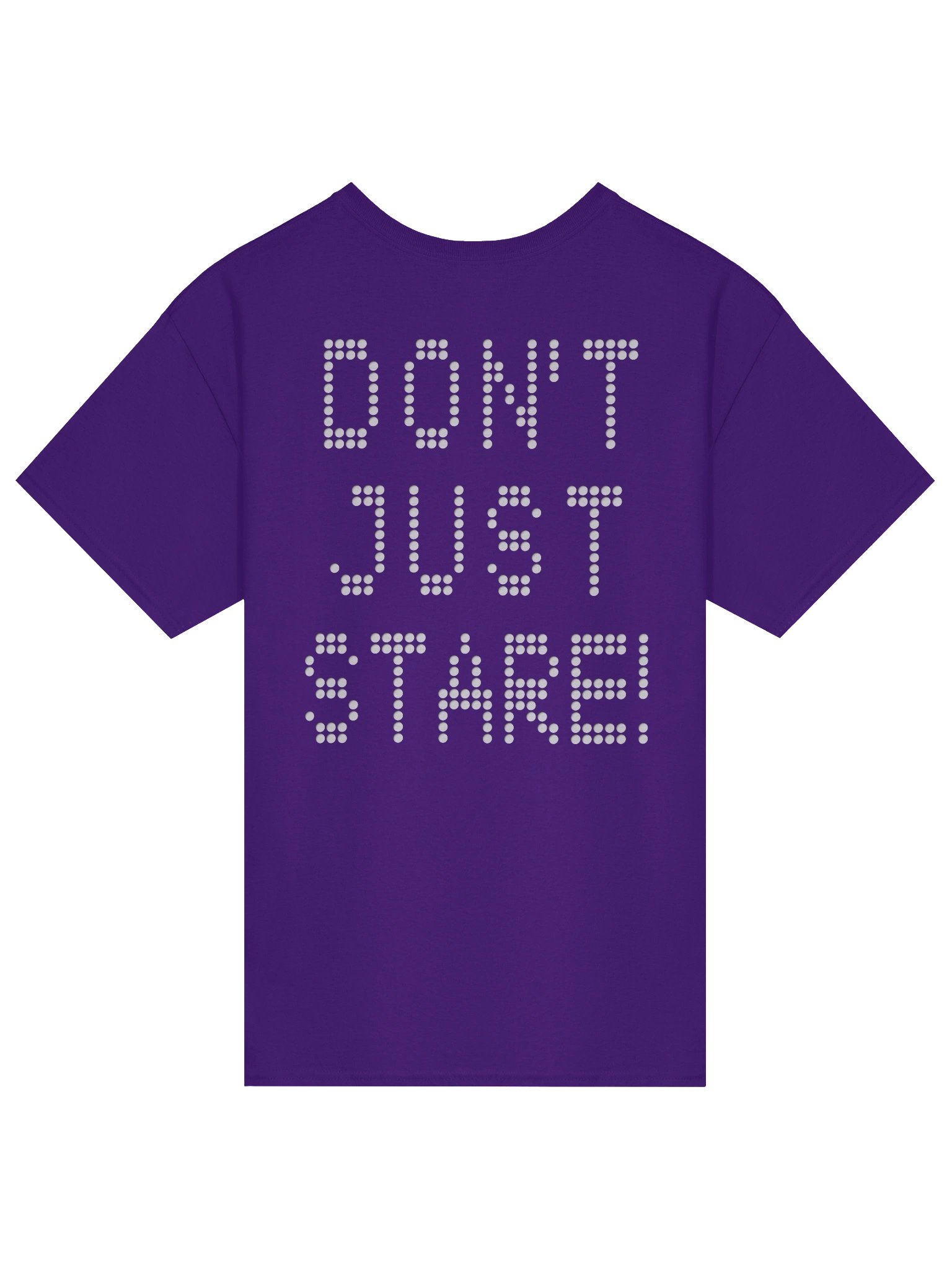 "don't just stare!" Color Tee product image (11)