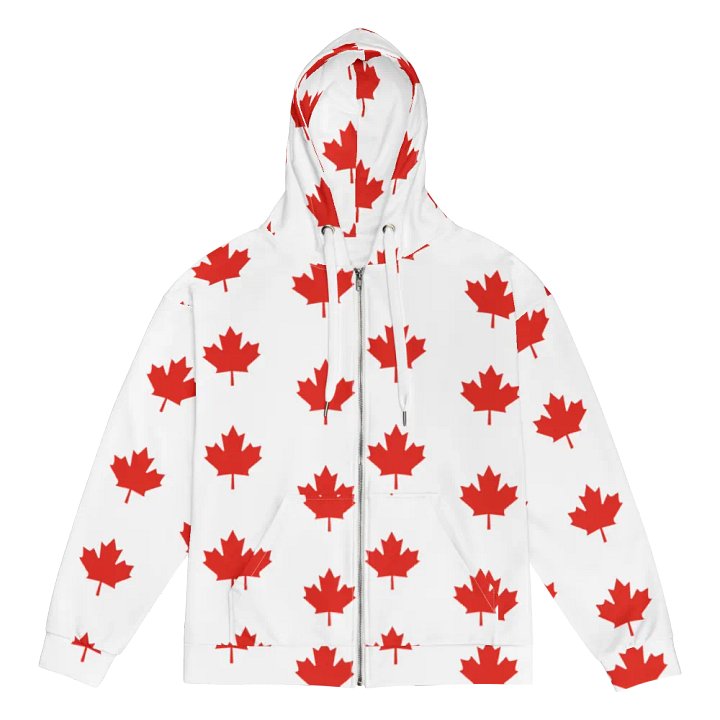Maple Melody Recycled Zip Hoodie product image (1)
