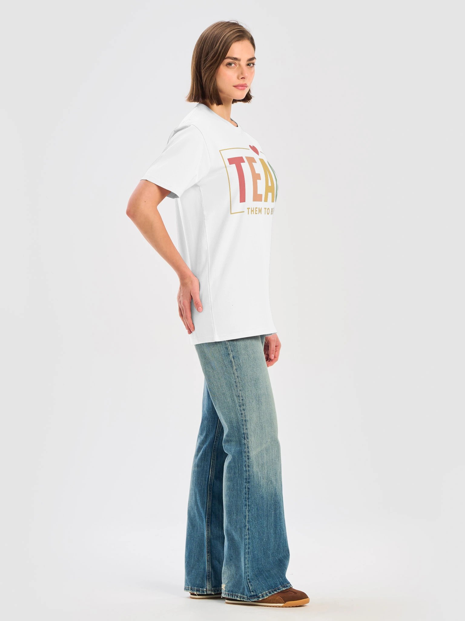 Teach Them To Be Kind Shirt – Cute Teacher Tee 💛 product image (6)