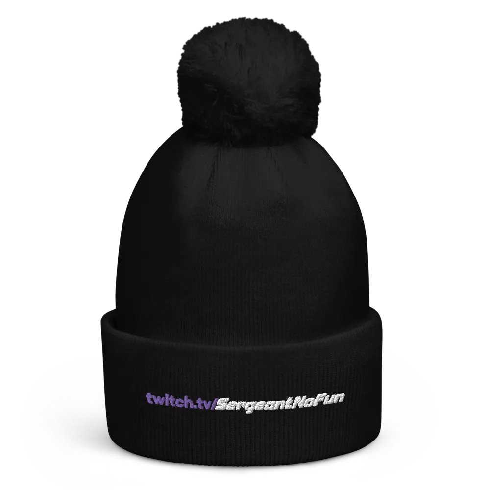Twitch Name Pom Beanie product image (1)