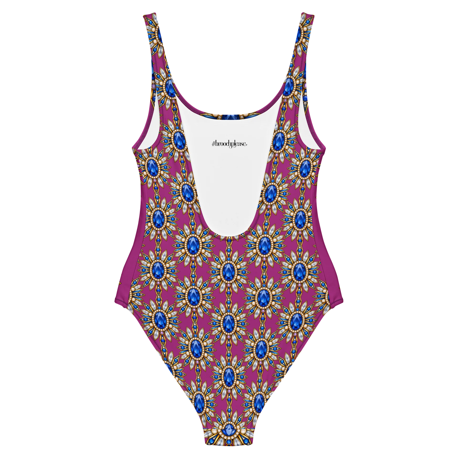 Starburst Brooch Medallion One-Piece Swimsuit product image (6)