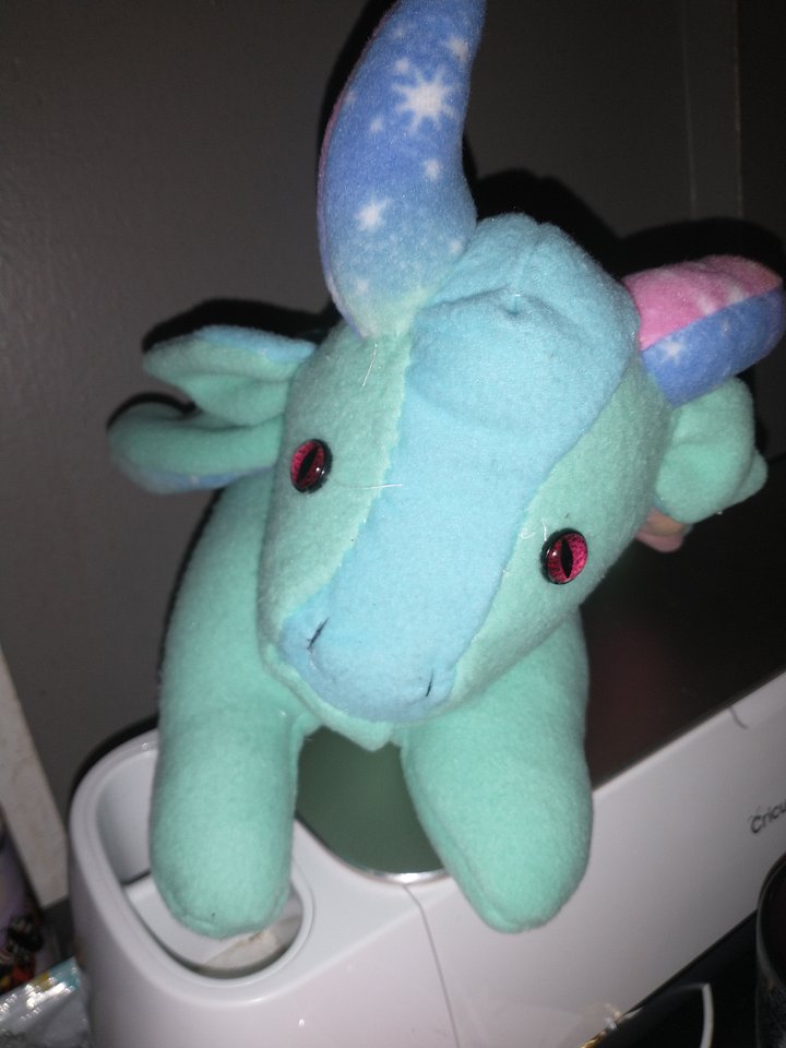 Green Sparkle-Wing Dragon Plush product image (1)