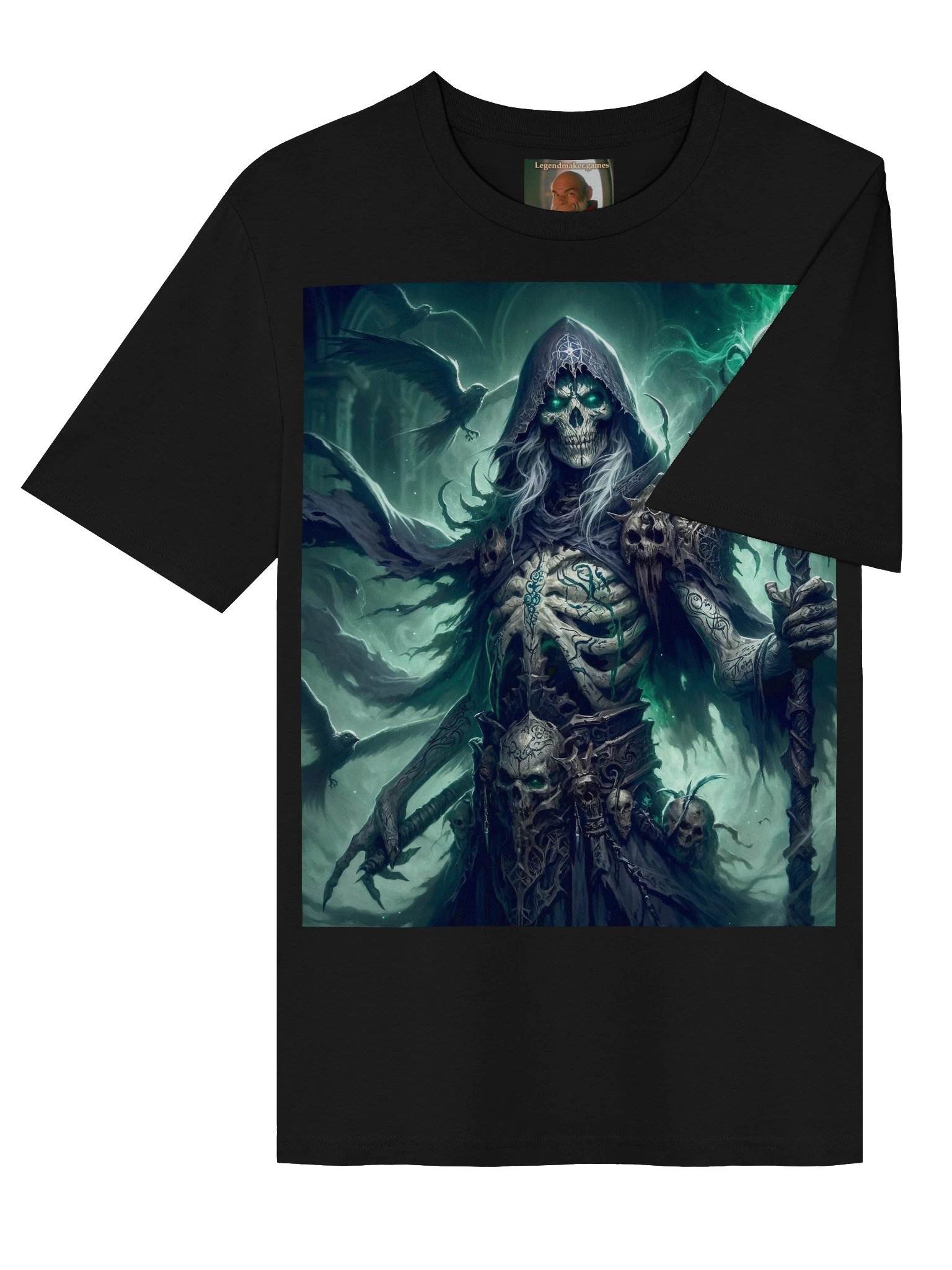 Necromancy is Written in Bone Shirt product image (7)