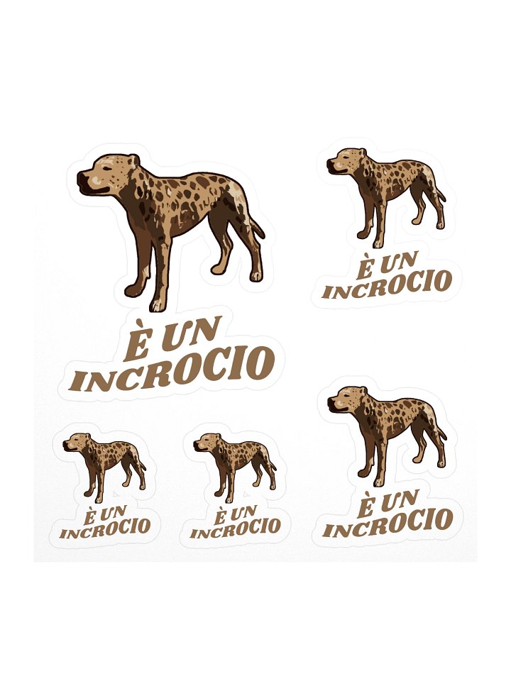 Sticker grande "è un incrocio" product image (1)