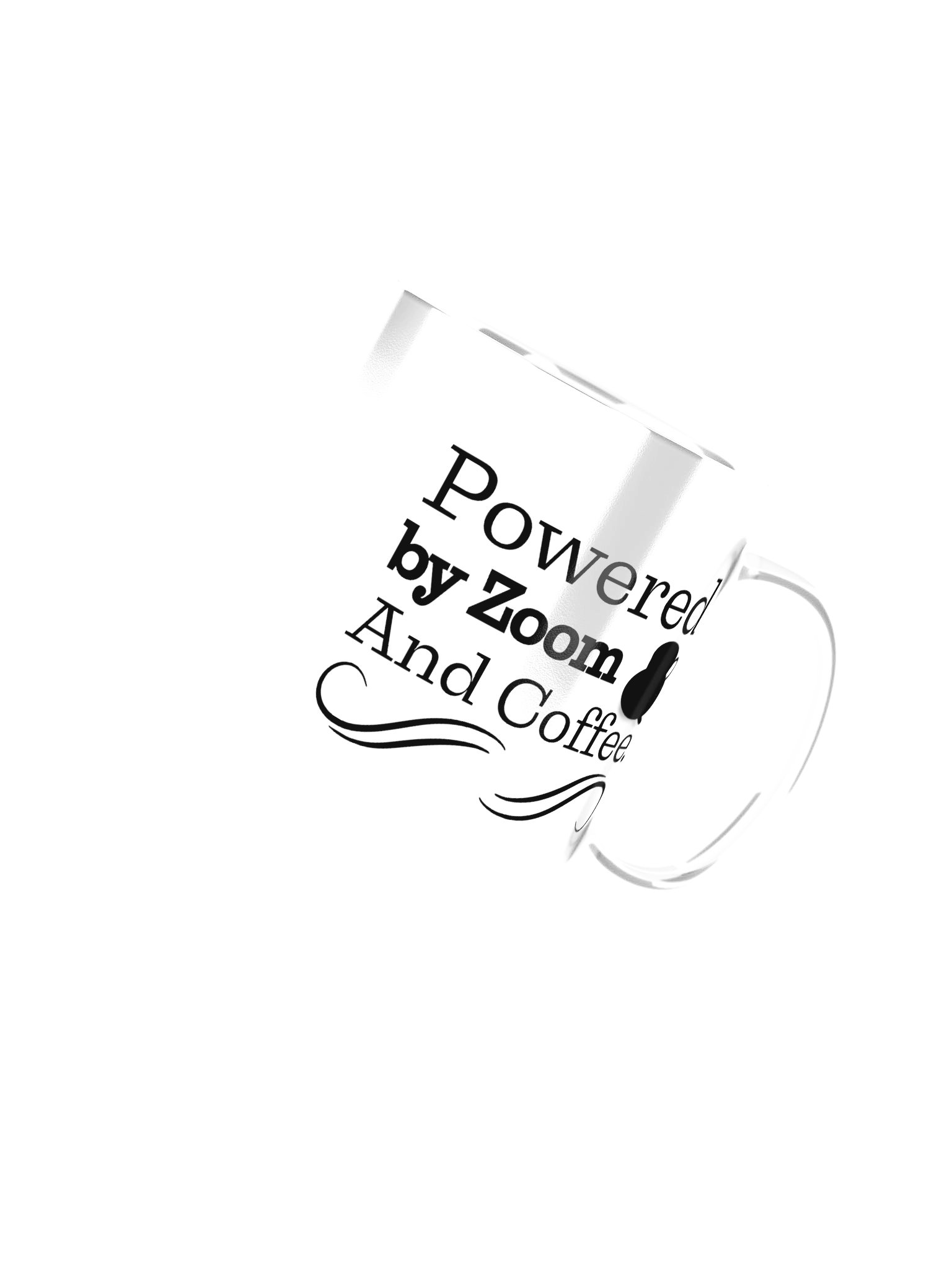 Powered By Zoom and Coffee, The Tech- Savvy Ceramic Mug product image (7)