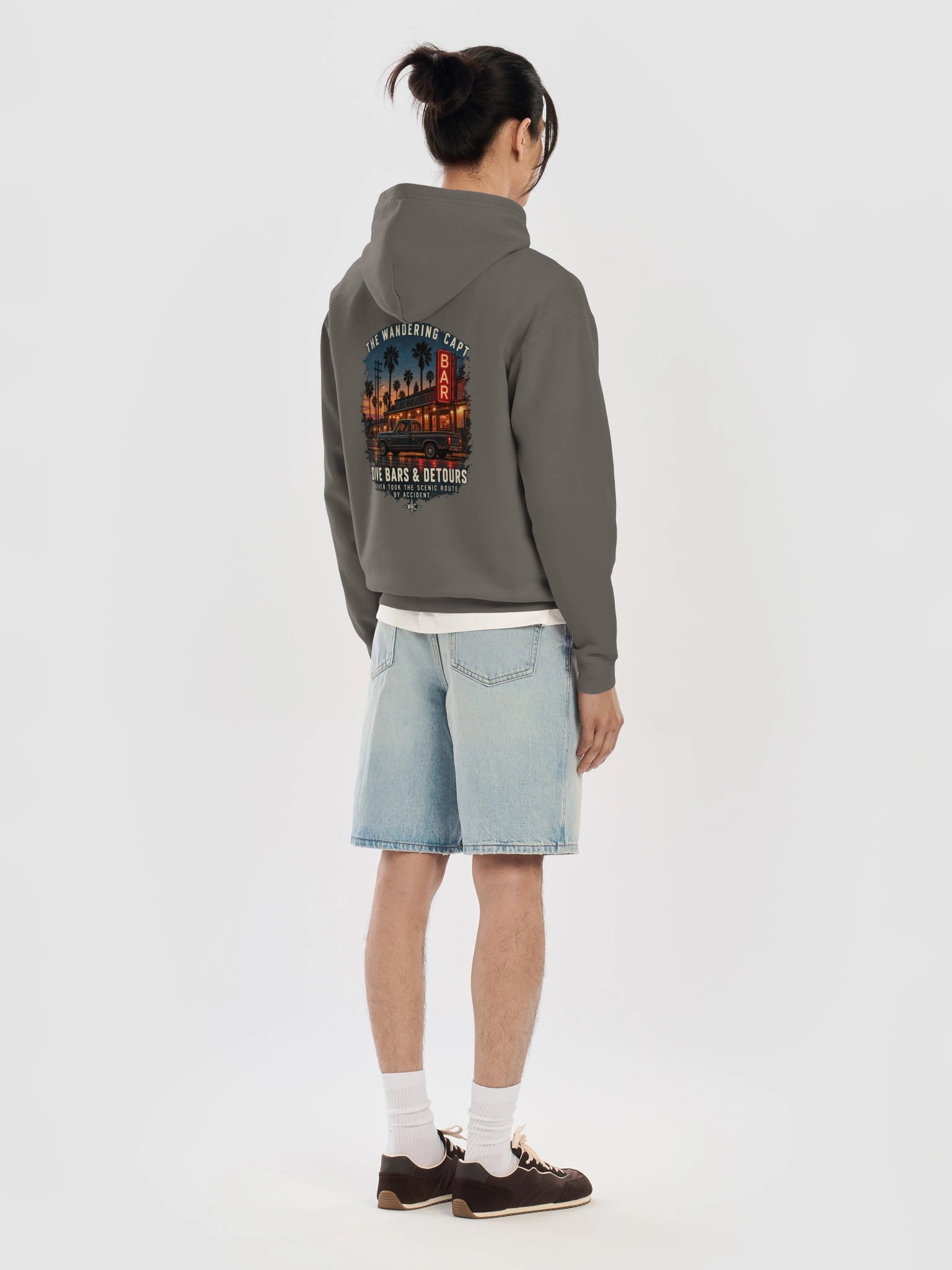Dive Bars & Detours | Vintage Adventure Hoodie product image (8)