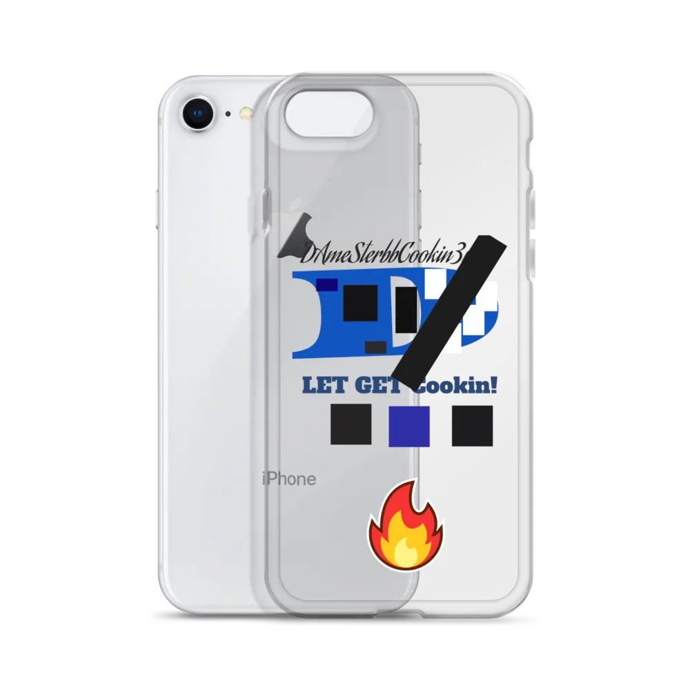 Clear Coat drip COOKIN IPHONE CASE product image (51)