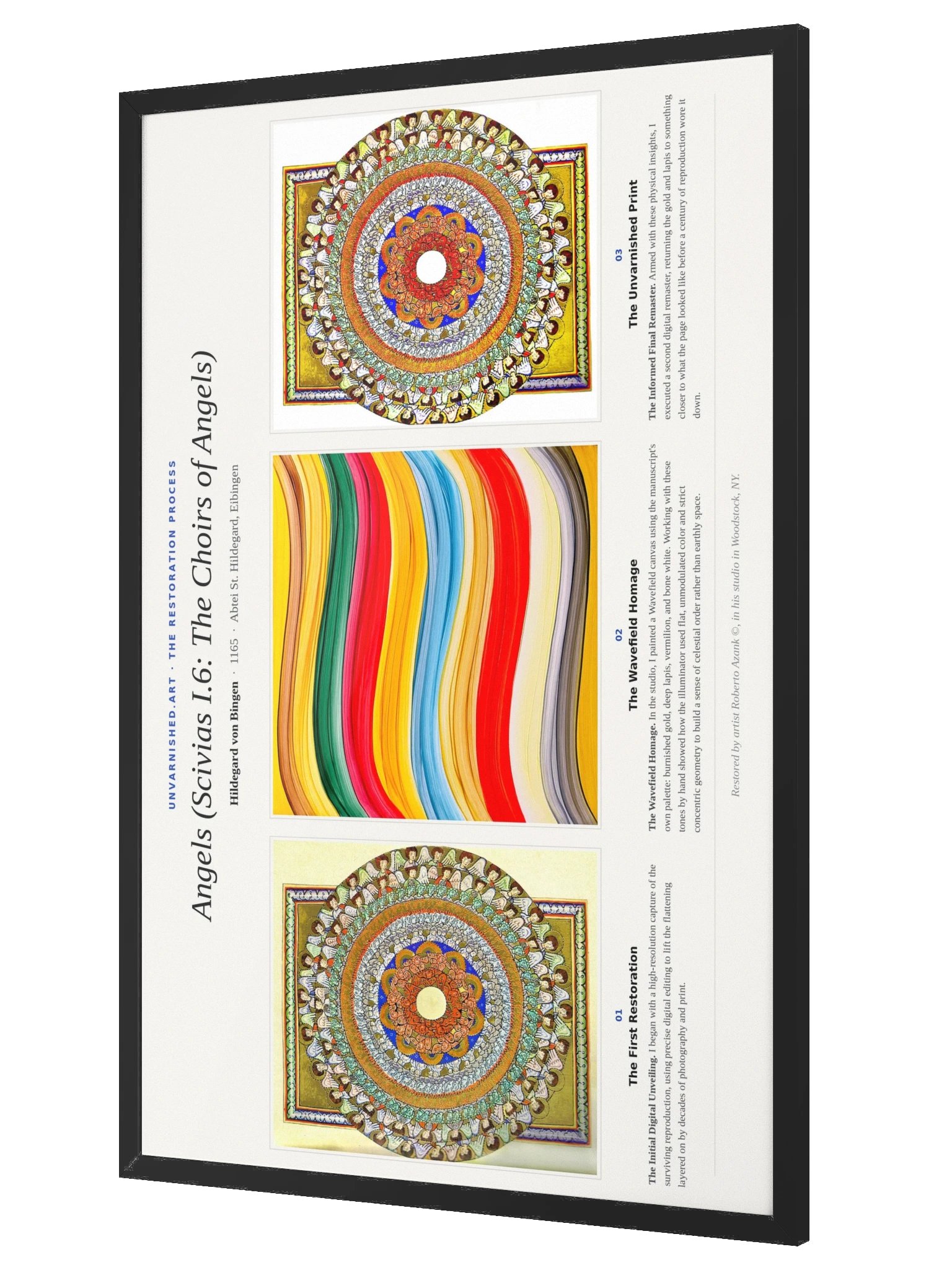 Angels (Scivias I.6: The Choirs of Angels) — Framed Process Poster product image (3)