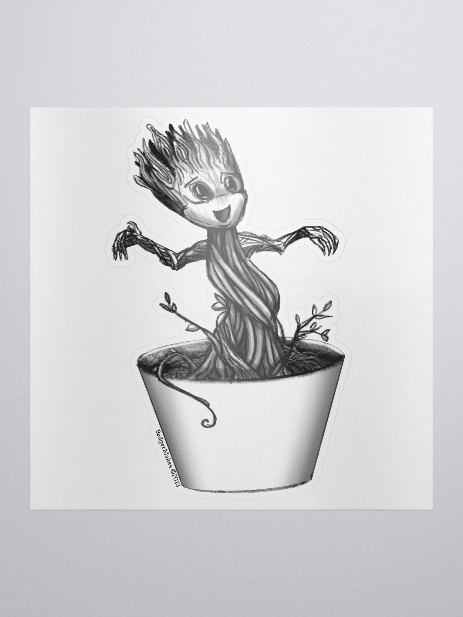 Plant Kid Sticker product image (1)