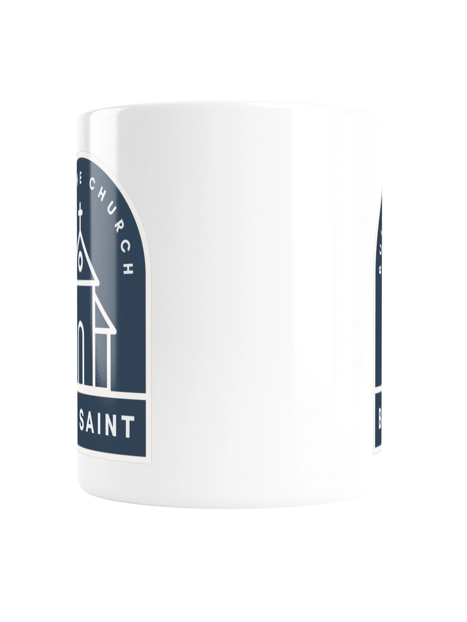 Build the Church, Be a Saint Mug (Blue) product image (4)